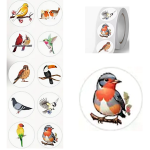 Re-usable Bird Stickers - Roll of 50's